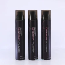 Sebastian Mousse Forte Strong Hold 7oz / 200 g (pack of 3)