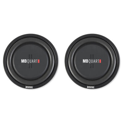 2) MB Quart DS1-304 800 Watt 12 Inch Slim Shallow Subwoofers Car/Truck DVC Subs