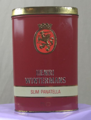 Vintage Henri Wintermans Slim Panatella Cigar 50 Tin Eersel Holland Collectible