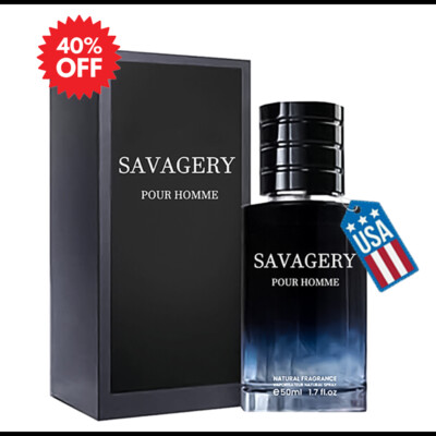 SAVAGERY PHEROMONE PERFUME LONG LASTING COLOGNE FOR MEN 1.7FL.OZ / 50ML