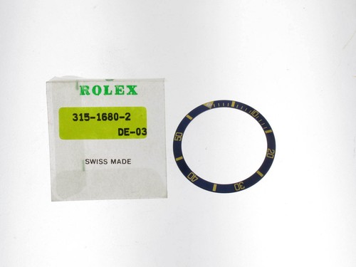 Blue Bezel Rolex Submariner Date 1680 new genuine ghiera originale | eBay