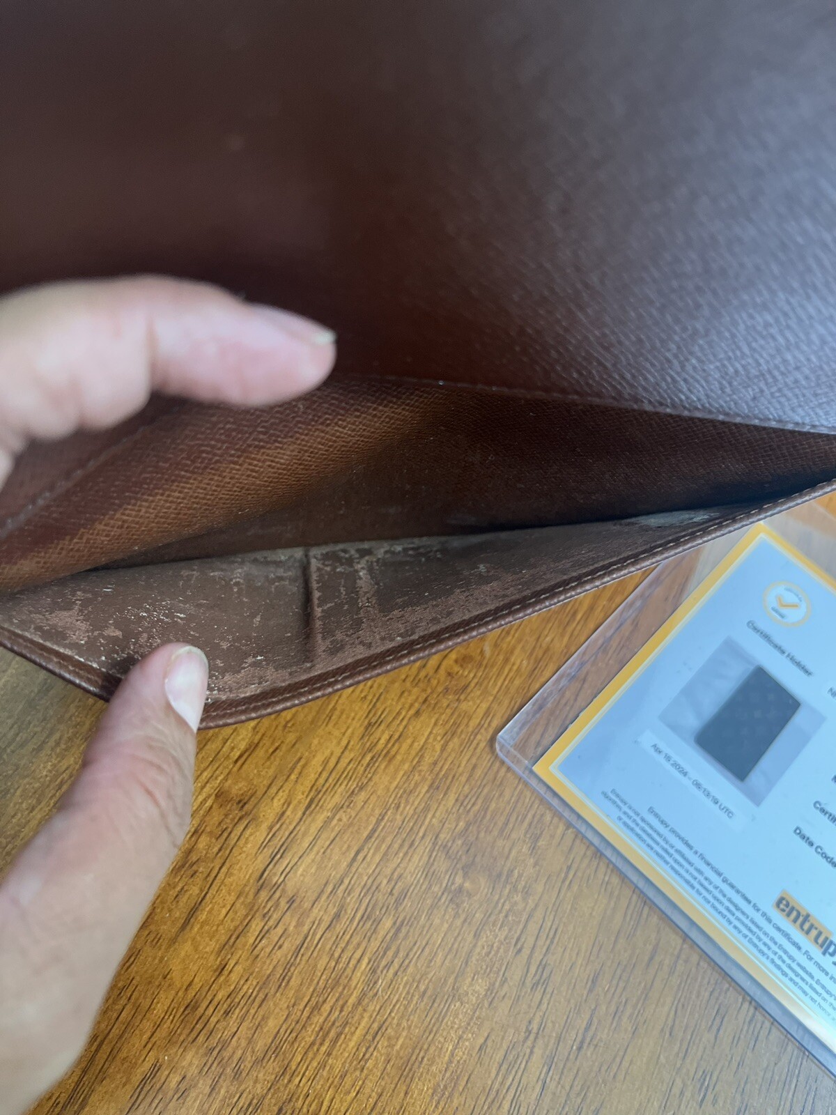 Authentic Vintage Monogram Thin Wallet - image 10