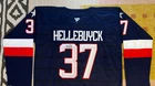 Connor Hellebuyck Signed Autograph Team USA Four Nations Hockey Jersey NHL Jets