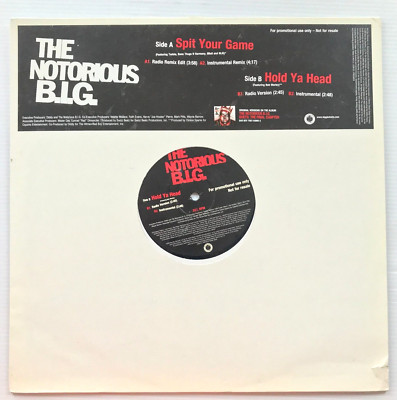 Notorious BIG - Spit Your Game / Hold Ya Head Vinyl 12 PROMO Biggie Smalls *DL