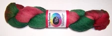 4 oz skein of Done Roving FUNDY FOOTSEE Superwash Sock Yarn WICKED GOOD LOBSTER