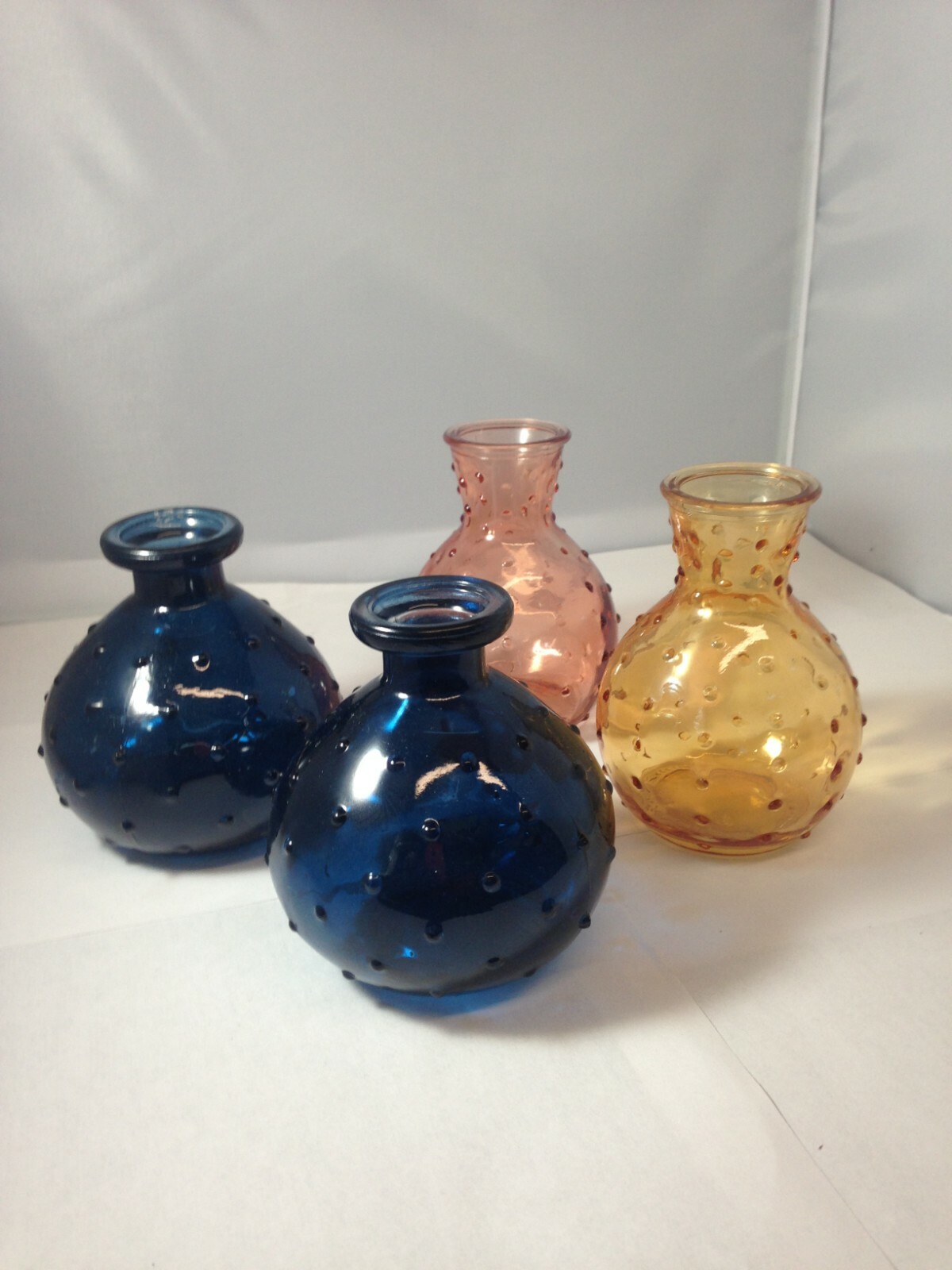 4 pièces mini vases Bud Bullseye's Playground eBay