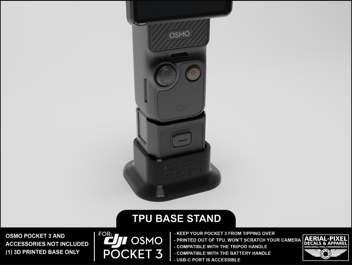 DJI OSMO Pocket 3 Base Stand - 3D Printed TPU | eBay