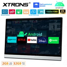 FHD 13.3'' IPS Screen Android 2+32GB Car Headrest Monitor Video Player WiFi HDMI