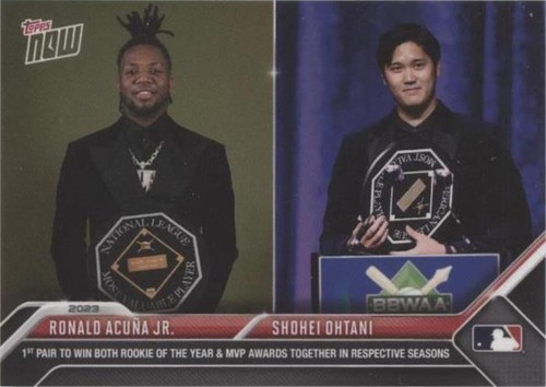 Ronald Acuña Jr. MVP • 2023 Topps Now #OS-17 | eBay