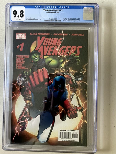 2005 Marvel Comics Young Avengers #1 CGC 9.8 White Pages