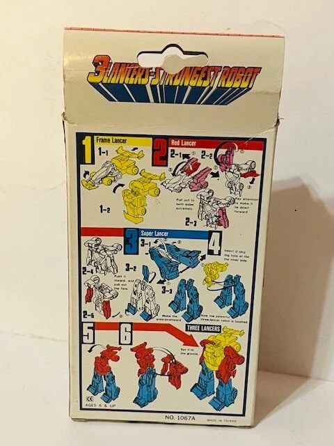 X-Plan Battle Cross Lord Tercom Lancers 变形金刚 复古机器人人偶框架 BMC2 — 第 3/4 张图片