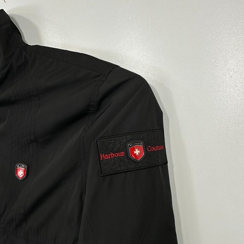 Wellensteyn Jacket Mens Size L Black Full Zip Bomber Harrington Summer Y2K - Picture 10 of 14