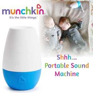 Munchkin Shhh Sleep Machine Lullaby Three Sounds Shushing Heartbeat White Noise Ebay