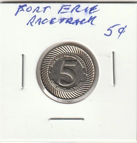 Fort Erie Racetrack  5 Cent Token