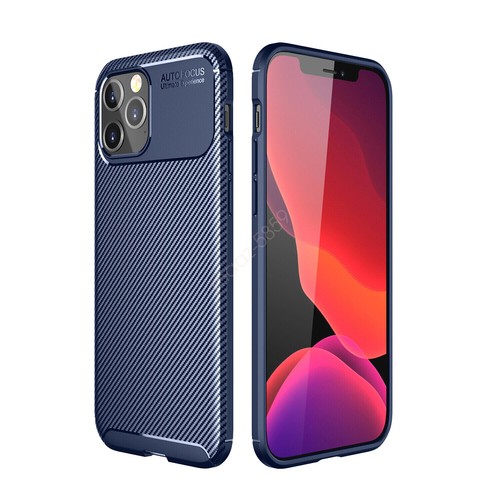 AU Carbon Fiber Slim Silicone Case Cover For iPhone 13Pro Max Mini Plus XR XS - Picture 19 of 23