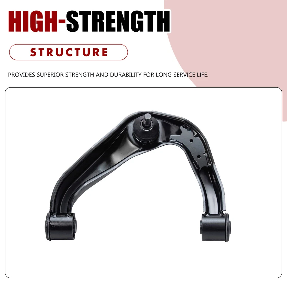 Front Upper Control Arms Suspension Kit for Nissan Pathfinder Frontier Xterra - Image 4 of 4