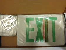 exit sign emergency light