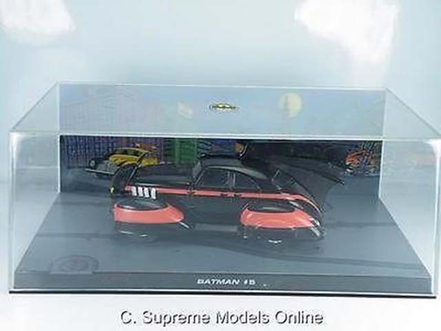 BATMAN BATMOBILE 40'S DC COMICS CAR 1/43RD SCALE MODEL BLACK