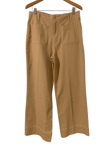 BAGATELLE COLLECTION Pants 12 Wide Leg Tan Khaki Neutral Minimalist Capsule Y2K
