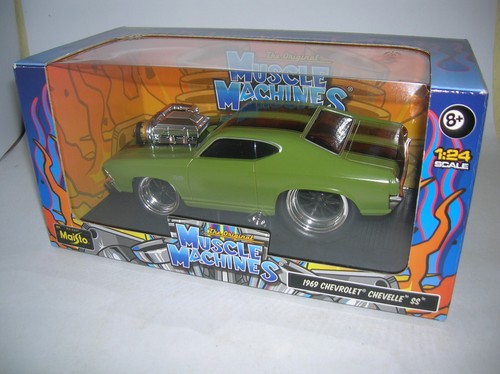 Maisto The original Muscle Machines 1969 Chevrolet Chevelle SS 1:24 Art. 32238 - Picture 3 of 3