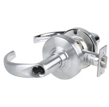 Schlage Storeroom Lever Lock ND80BD SPA 626, Satin Chrome, Grade 1