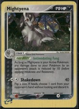 mightyena pokemon card value Amazon.com: Pokémon 1st/2nd Generation from 1999! Pack of 50 Cards  Guaranteed Holographics and first editions!! No more then 6 energy cards in  each lot unless requesting more! Product ID: 792759981470 : Toys & Games main image 0