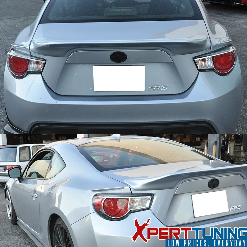 Fits 13-20 Scion FRS/Subaru BRZ/Toyota 86 Rear Side Trunk Spoiler ABS - Image 2 of 4