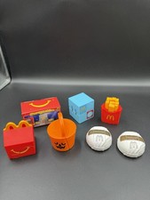 Lot of 7 McDonald's Changeables Happy Meal Toys 2026
