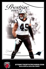 2023 Panini Prestige #41 Frankie Luvu Carolina Panthers NFL