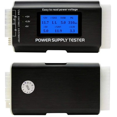 ATX Power Supply Tester, 1.8'' LCD, Aluminum Alloy Enclosure