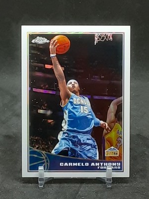 CARMELO ANTHONY 2009-10 TOPPS CHROME REFRACTOR #433/500 KNICKS QQ
