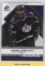 2008 SP Game Used Edition Authentic Rookies 676/999 Wayne Simmonds #172 READ t5g
