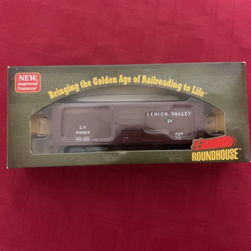 ROUNDHOUSE ESCALA HO 40’ LEHIGH VALLEY BOXCAR #84666 L@@K!!! 🚂 | Zustand: New