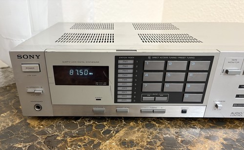 SONY STR-VX350 Ricevitore Stereo AM/FM Centro di Controllo Audio/Video Testato. Giappone. - Foto 2 di 8