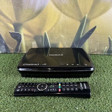 Humax HDR-1100S 500GB Freesat+ HD TV Recorder Black Remote PSU Cleared & Tested