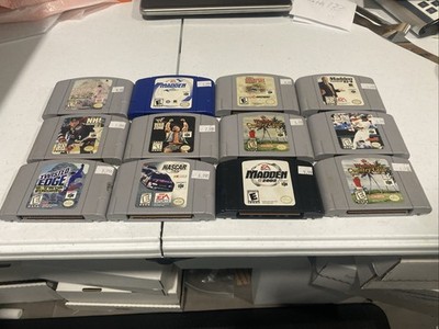 Nintendo 64 Cartridges Lot Of 12