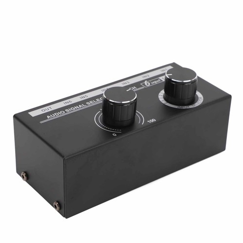 Audio Signal Selector With Volume Adjustment 6 Input 1 Output Audio Source S AP9 - Picture 21 of 24