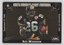1993 Action Packed Monday Night Football Rod Woodson #13 HOF 1q9