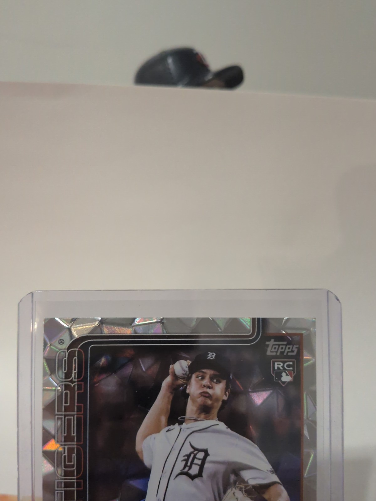 2025 Topps Update #US193 Jackson Jobe (RC) Detroit Tigers Silver Crackle Foil