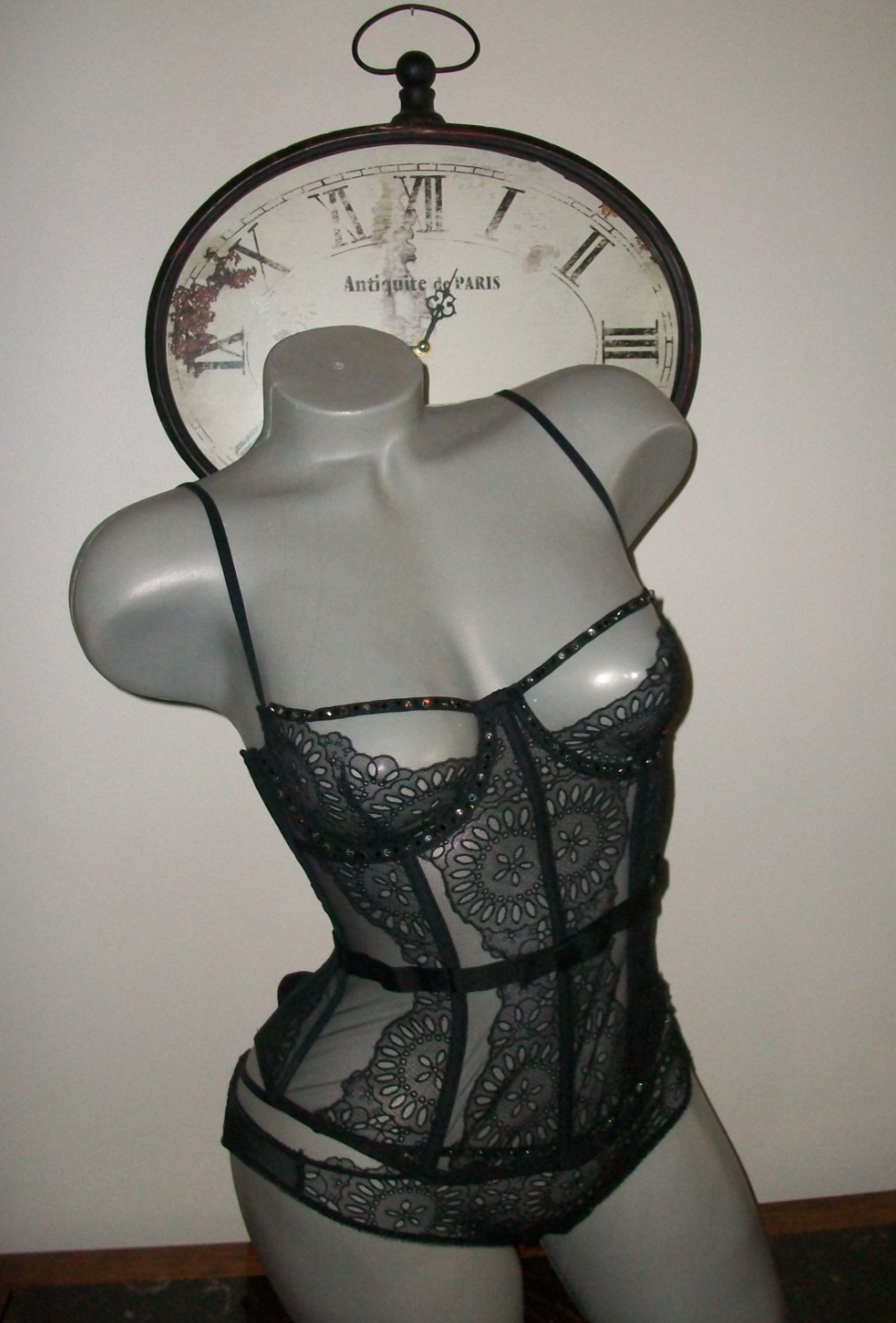 NWT $366 Victoria Secret 32D S Designer Collection Corset Panty image 4