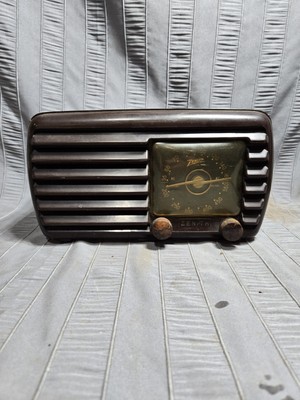 1942 ZENITH 5D611 BAKELITE AM RADIO  Parts Repair Project Collection  Vintage 