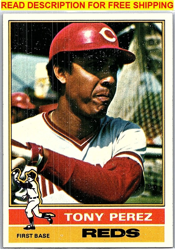 📢FreeShip=Read Info📢Tony Perez 1976 Topps