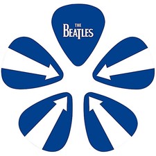D'Addario The Beatles 1964 US Tour Ed Sullivan Stage Guitar Picks 10 Pack