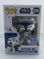 Funko POP! Star Wars The Clone Wars Captain Rex #274 Hot Topic Exclusive DAMAGED