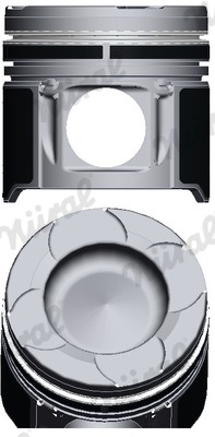NÜRAL 87-136500-65 Pistone per GÜLERYÜZ,LIAZ BUS,MAN,NEOPLAN,OPTARE