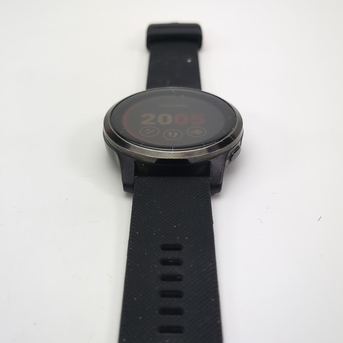 Garmin Vivoactive 4 GPS 45mm Black Stainless Steel Case #7247 - Picture 8 of 10