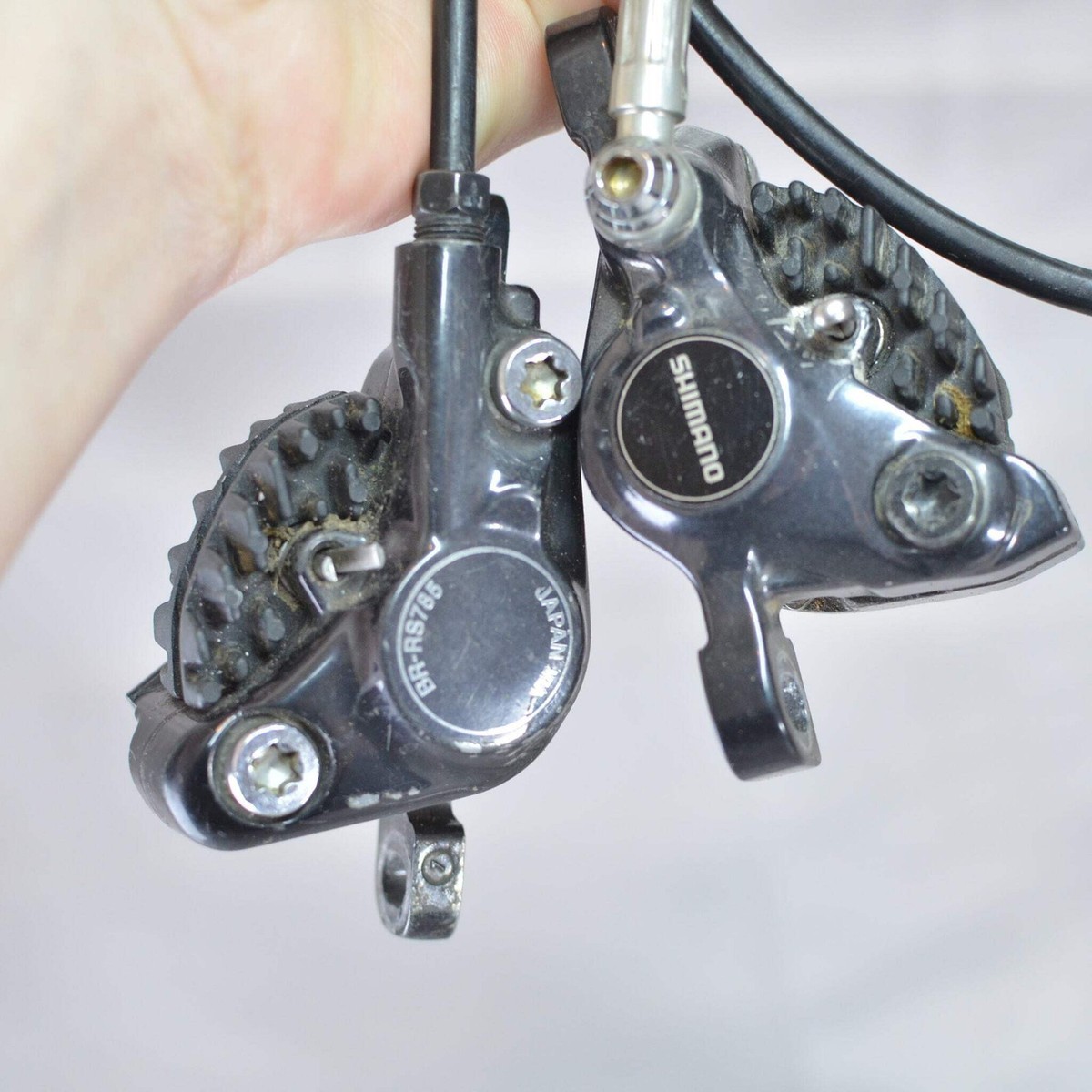 Shimano BR-RS785 Post Mount Road Disc Brake Calipers Pair/Set | eBay