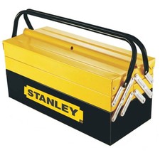 Stanley Cantilever Toolbox Metal Yellow/Black 5 Compartments