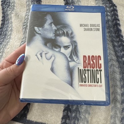 NEW* Basic Instinct Unrated Director Cut Blu-ray! ￼Sharon Stone, Michael Douglas