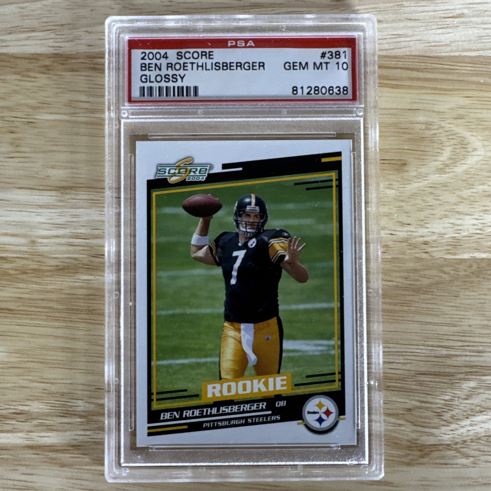 Ben Roethlisberger Score #381 Glossy